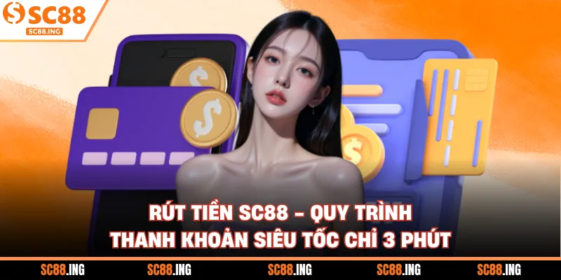 Rút Tiền SC88 - Quy Trình Thanh Khoản Siêu Tốc Chỉ 3 Phút