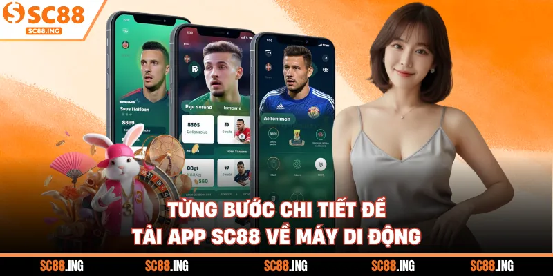 Từng bước chi tiết để tải app SC88 về máy di động